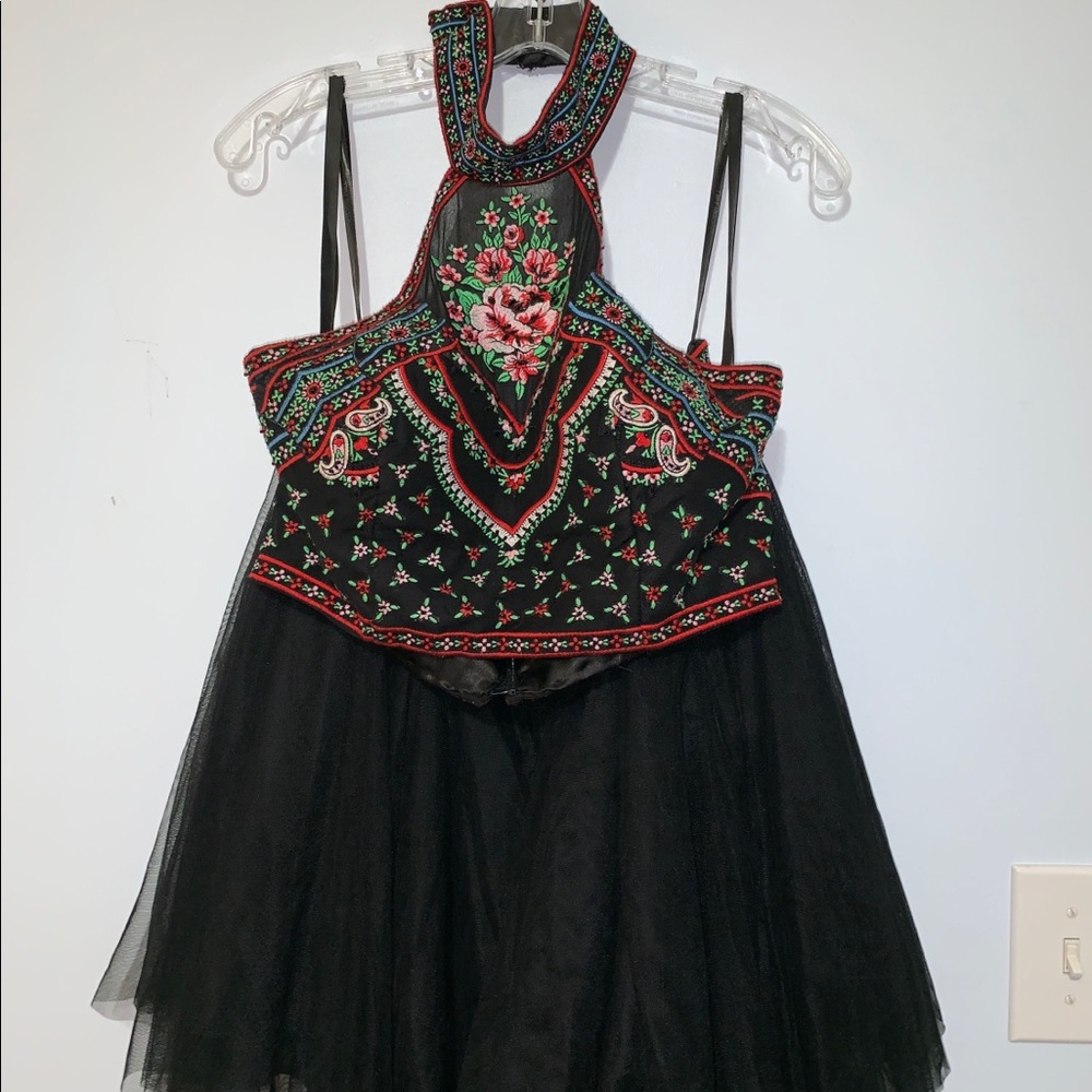 Sherri Hill Black Homecoming Dress